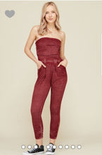 Load image into Gallery viewer, Strapless jumpsuit
